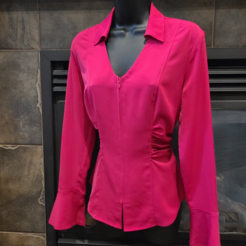 Melanie Lyne Hot Pink Blouse